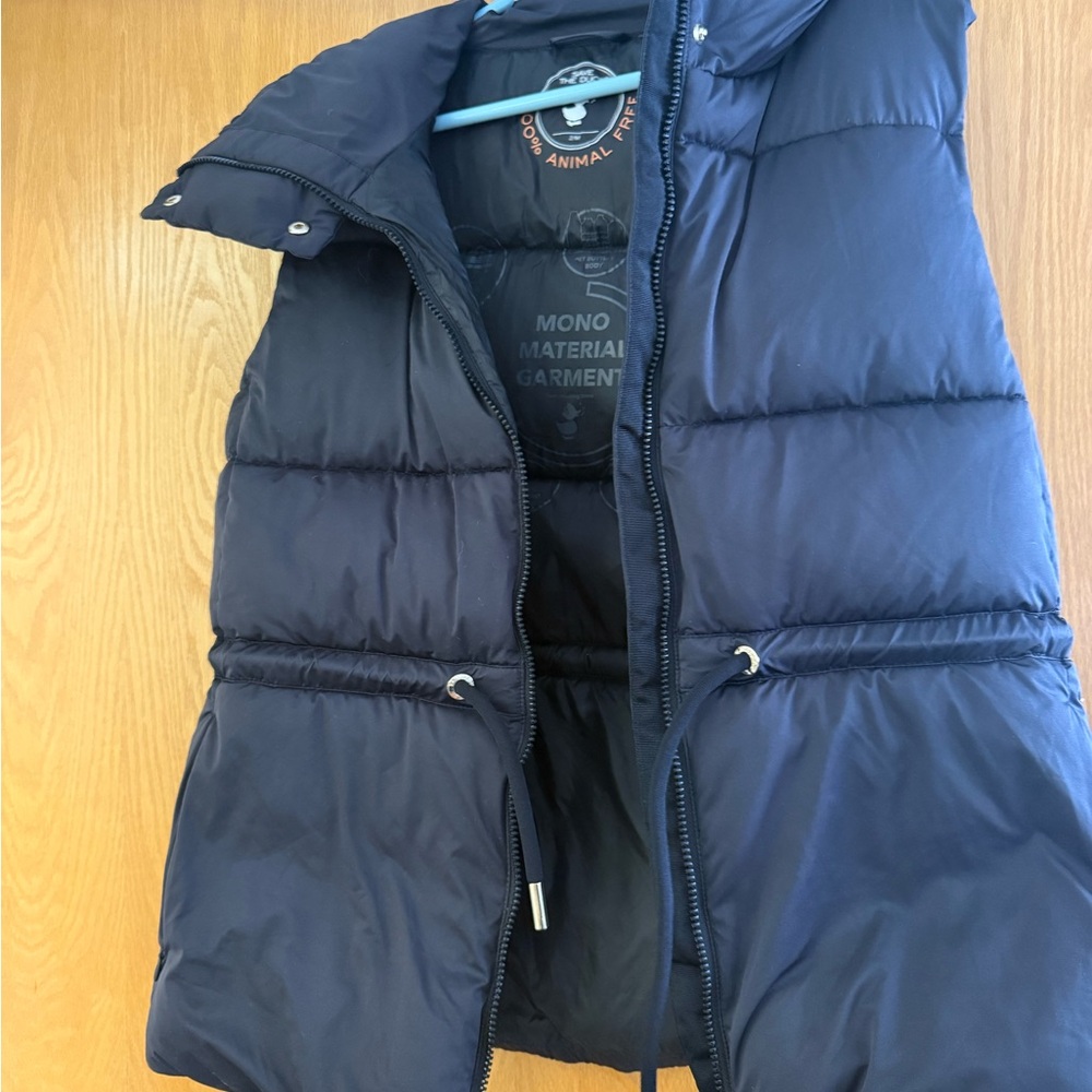 SAVE THE DUCK Women's Black Puffer Vest Small - Picture 3 of 7